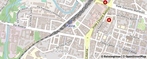 Mappa Pavia