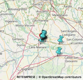 Mappa Via Vincenzo Monti, 27100 Pavia PV, Italia (3.56273)