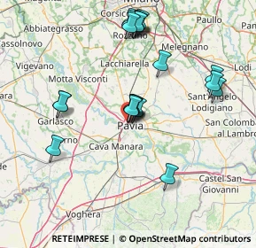 Mappa Via Vincenzo Monti, 27100 Pavia PV, Italia (14.906)