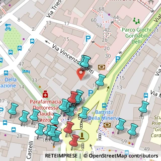 Mappa Via Vincenzo Monti, 27100 Pavia PV, Italia (0.06667)