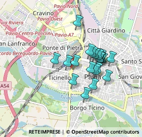 Mappa Via Vincenzo Monti, 27100 Pavia PV, Italia (0.683)