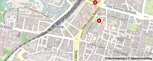 Mappa Pavia