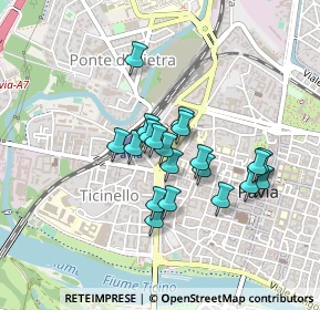 Mappa Via Vincenzo Monti, 27100 Pavia PV, Italia (0.3295)