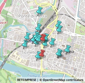 Mappa Via Vincenzo Monti, 27100 Pavia PV, Italia (0.32)