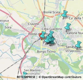 Mappa Via Vincenzo Monti, 27100 Pavia PV, Italia (1.61545)