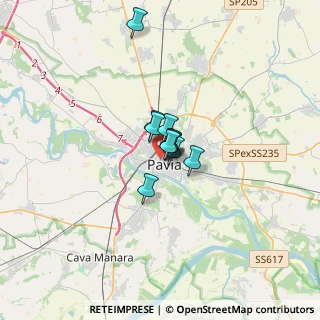 Mappa Piazza del Carmine, 27100 Pavia PV, Italia (1.42636)