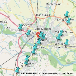 Mappa Piazza del Carmine, 27100 Pavia PV, Italia (2.384)