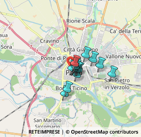 Mappa Via Andrea Alciato, 27100 Pavia PV, Italia (0.89786)