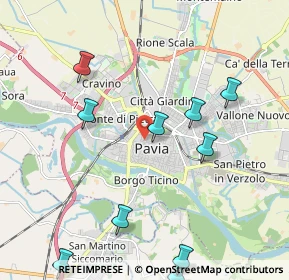 Mappa Via Sant Invenzio, 27100 Pavia PV, Italia (2.66273)