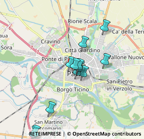 Mappa Via Sant Invenzio, 27100 Pavia PV, Italia (1.63917)