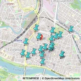 Mappa Piazza del Carmine, 27100 Pavia PV, Italia (0.462)