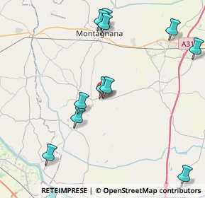 Mappa Via Roma, 35040 Casale di Scodosia PD, Italia (5.0025)