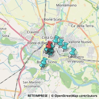 Mappa Piazza Italia, 27100 Pavia PV, Italia (0.83)