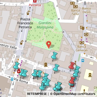 Mappa Piazza Guicciardi, 27100 Pavia PV, Italia (0.096)