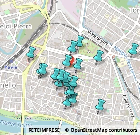 Mappa Piazza Guicciardi, 27100 Pavia PV, Italia (0.404)