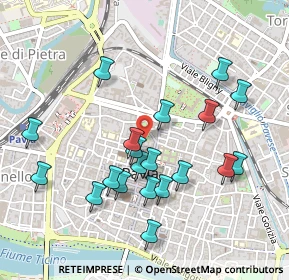 Mappa Piazza Guicciardi, 27100 Pavia PV, Italia (0.4815)