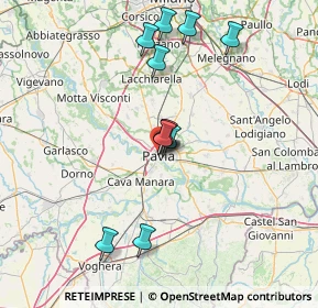 Mappa Piazza Guicciardi, 27100 Pavia PV, Italia (13.37091)