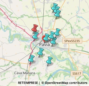 Mappa Piazza Guicciardi, 27100 Pavia PV, Italia (2.98)