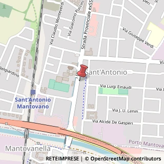 Mappa Strada Statale Cisa, 82, 46047 Porto Mantovano, Mantova (Lombardia)