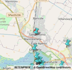 Mappa SS Cisa, 46047 Porto Mantovano MN, Italia (3.08583)