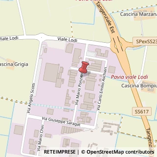 Mappa Via Mario Ponzio, 16, 27100 Pavia, Pavia (Lombardia)