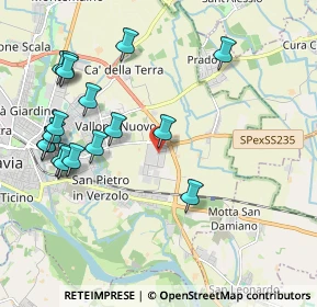 Mappa Via Mario Ponzio, 27100 Pavia PV, Italia (2.28412)