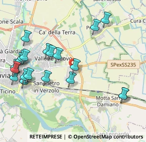 Mappa Via Mario Ponzio, 27100 Pavia PV, Italia (2.378)