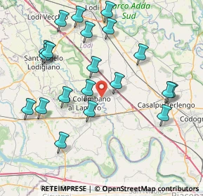 Mappa Via Nicola, 26814 Borghetto Lodigiano LO, Italia (8.651)
