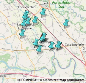 Mappa Via Lodi, 20078 San Colombano al Lambro MI, Italia (6.095)