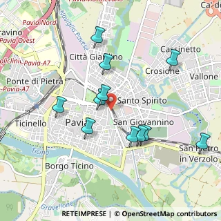 Mappa Viale Gorizia, 27100 Pavia PV, Italia (0.92727)