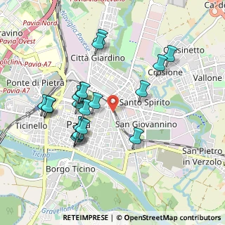 Mappa Viale Gorizia, 27100 Pavia PV, Italia (0.9225)