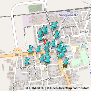 Mappa Sanguinetto, 37058 Sanguinetto VR, Italia (0.16786)