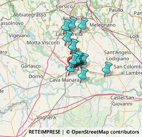 Mappa Via Bernardino da Feltre, 27100 Pavia PV, Italia (7.188)