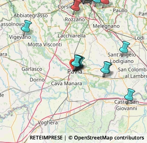 Mappa Via Bernardino da Feltre, 27100 Pavia PV, Italia (19.231)