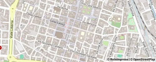 Mappa Pavia