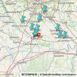 Mappa Via Giuseppe Saragat, 27100 Pavia PV, Italia (13.12455)