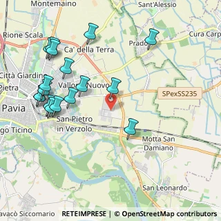 Mappa Via Giuseppe Saragat, 27100 Pavia PV, Italia (2.36176)