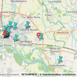 Mappa Via Giuseppe Saragat, 27100 Pavia PV, Italia (3.2685)