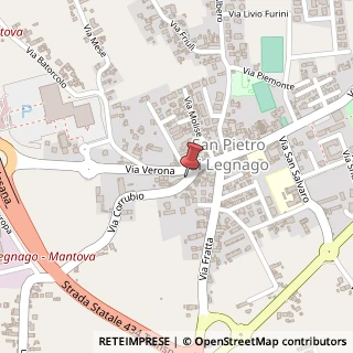 Mappa Via Gioacchino Rossini, 197, 37045 Legnago, Verona (Veneto)
