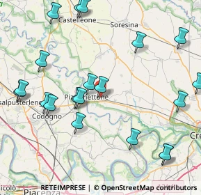 Mappa Via del Colle, 26026 Pizzighettone CR, Italia (9.941)