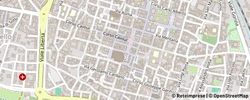 Mappa Pavia