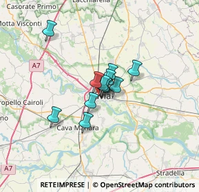 Mappa Via Cesare Beccaria, 27100 Pavia PV, Italia (3.63333)