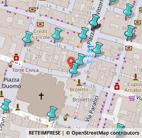 Mappa Via Beccaria, 27100 Pavia PV, Italia (0.0915)