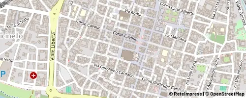 Mappa Pavia