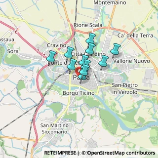 Mappa Via Omodeo, 27100 Pavia PV, Italia (1.01182)