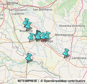 Mappa Via Fratta, 37045 Legnago VR, Italia (10.774)