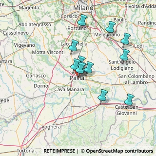 Mappa Via Antonio Giovanni Scopoli, 27100 Pavia PV, Italia (12.45333)