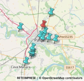 Mappa Via Antonio Giovanni Scopoli, 27100 Pavia PV, Italia (2.79538)