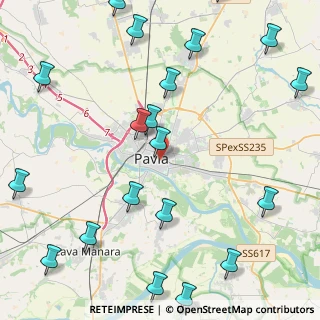 Mappa Via Antonio Giovanni Scopoli, 27100 Pavia PV, Italia (5.972)