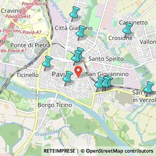 Mappa Via Antonio Giovanni Scopoli, 27100 Pavia PV, Italia (0.96364)